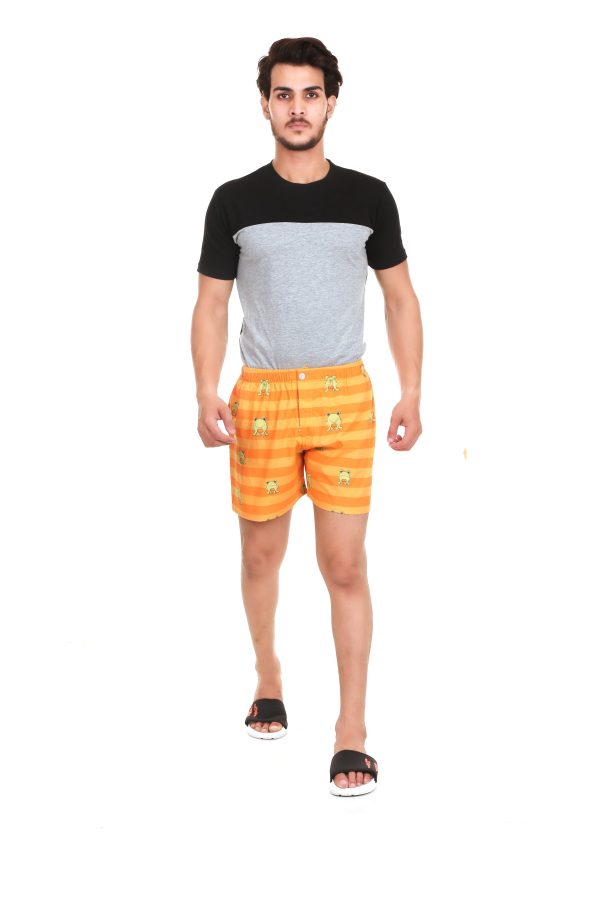 Toad Print Boxer For Men's